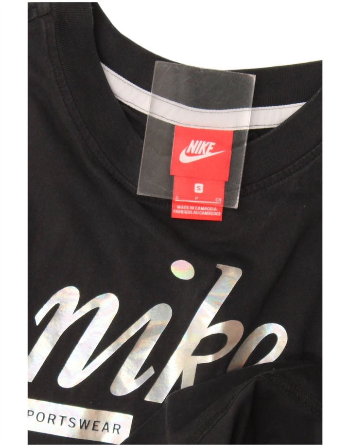 Nike muški gornji dio prsluka s grafičkim motivima, mali, crni