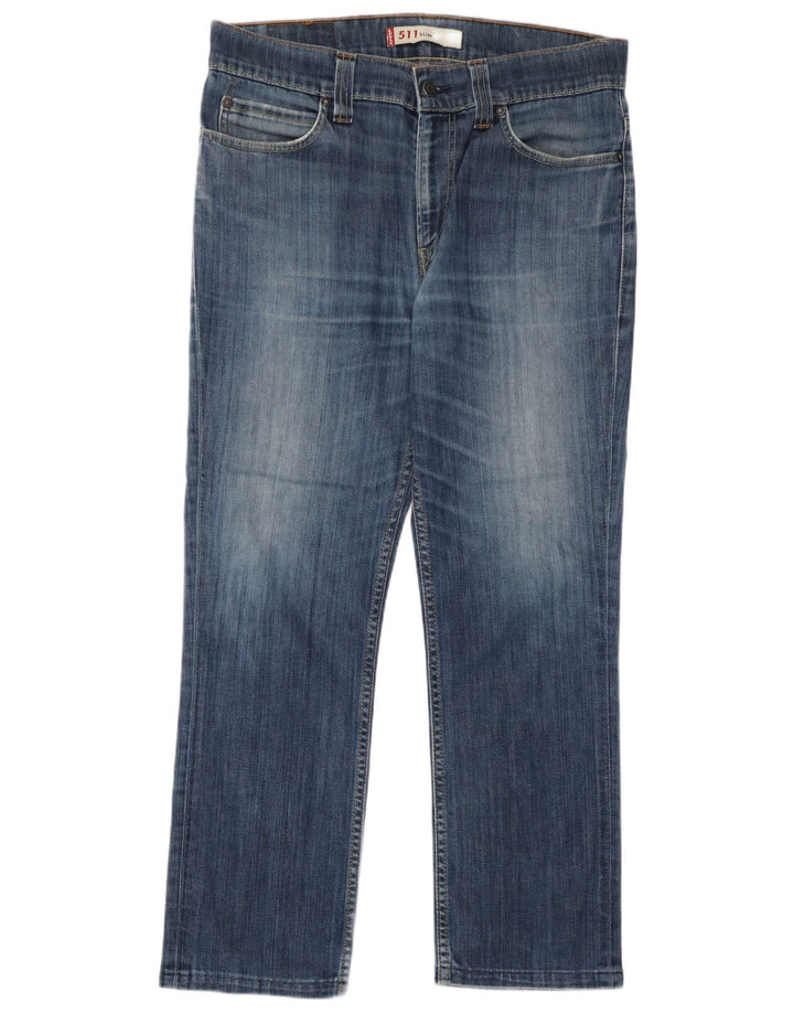 Levi's ženske 511 uske traperice W36 L27 plavi pamuk