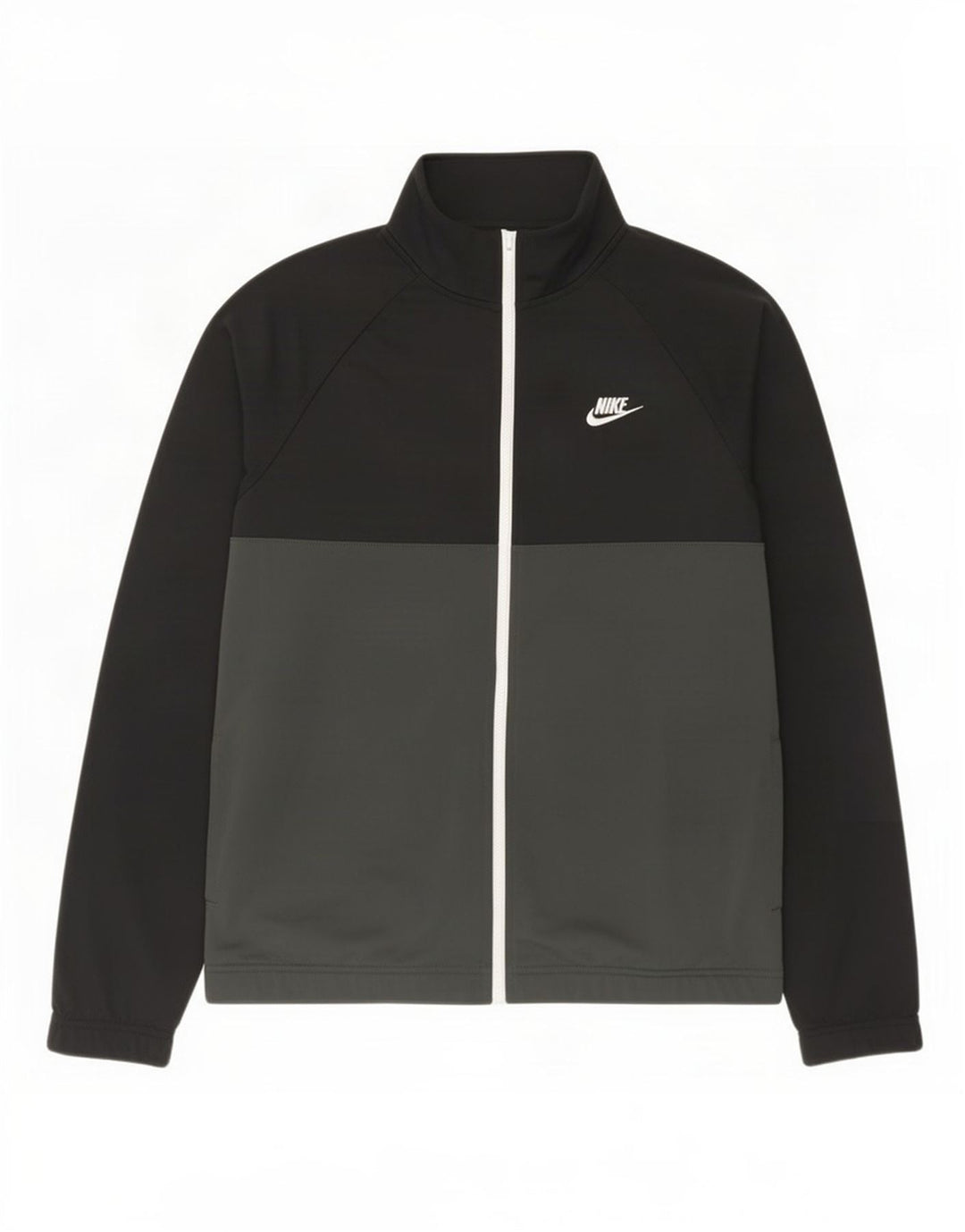 Nike muška gornja jakna trenirke srednje crne boje od poliestera