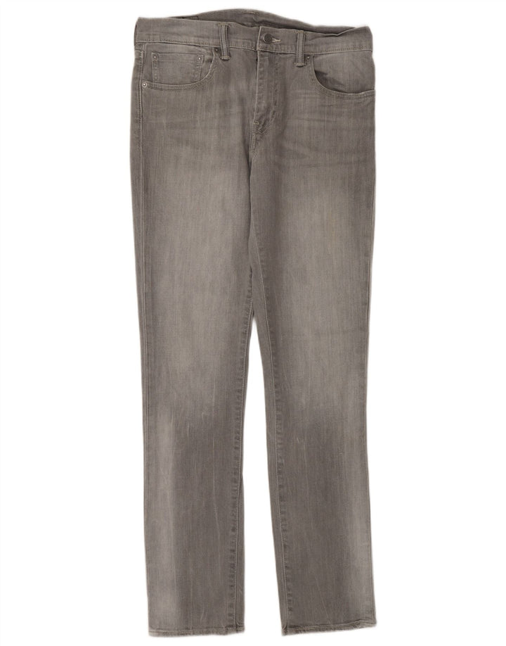 Levi's muške 511 uske traperice W32 L32 sivi pamuk