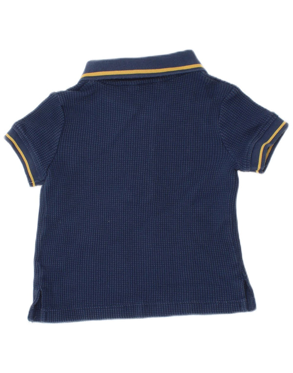 Monsoon polo majica za djevojčice 18-24 mjeseca, tamnoplavi pamuk