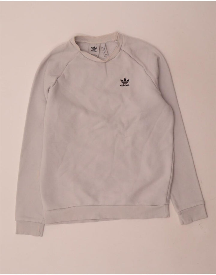 ADIDAS muški džemperi mali bijeli pamuk