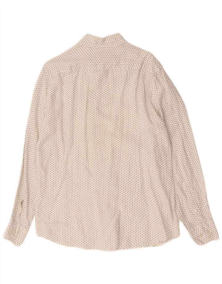 Massimo Dutti muška košulja srednje bijele boje s mrljama