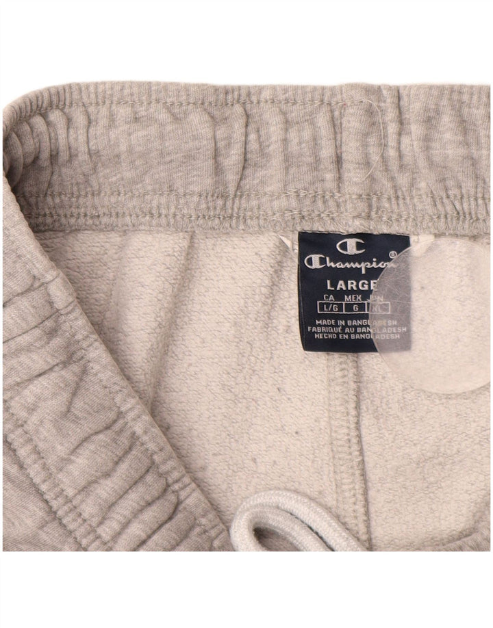 CHAMPION Trenirka s grafičkim prikazom Hlače Joggers Large Grey