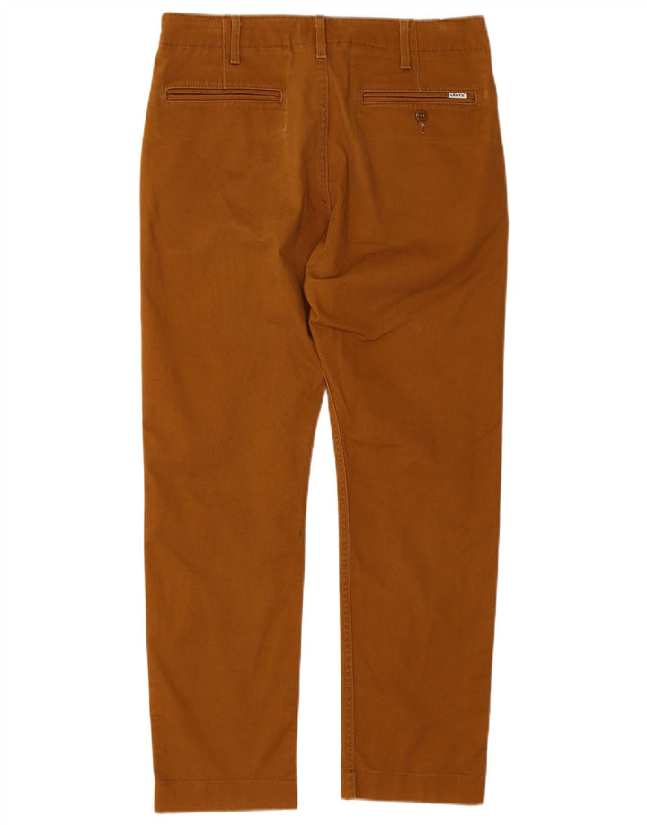 Levi's muške ravne chino hlače W30 L26 smeđe