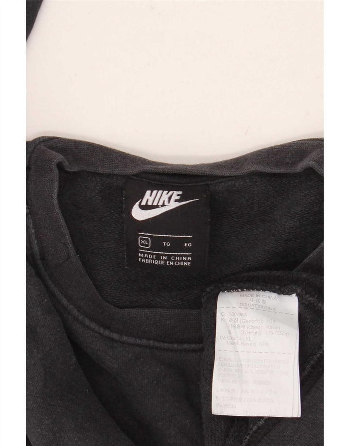 Nike muški džemperi XL crni pamuk