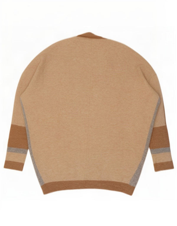 Marks & Spencer ženski preveliki džemper UK 10 Small Beige