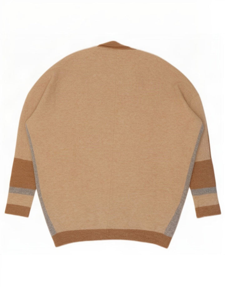Marks & Spencer ženski preveliki džemper UK 10 Small Beige