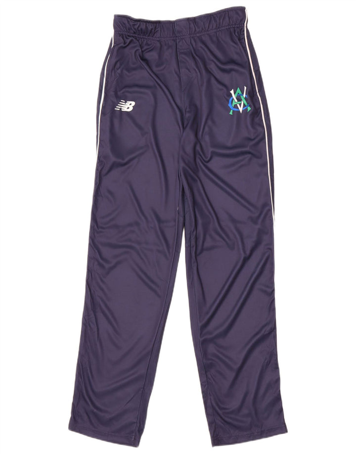 New Balance Ženske trenirke Hlače UK 12 Medium tamnoplavi poliester