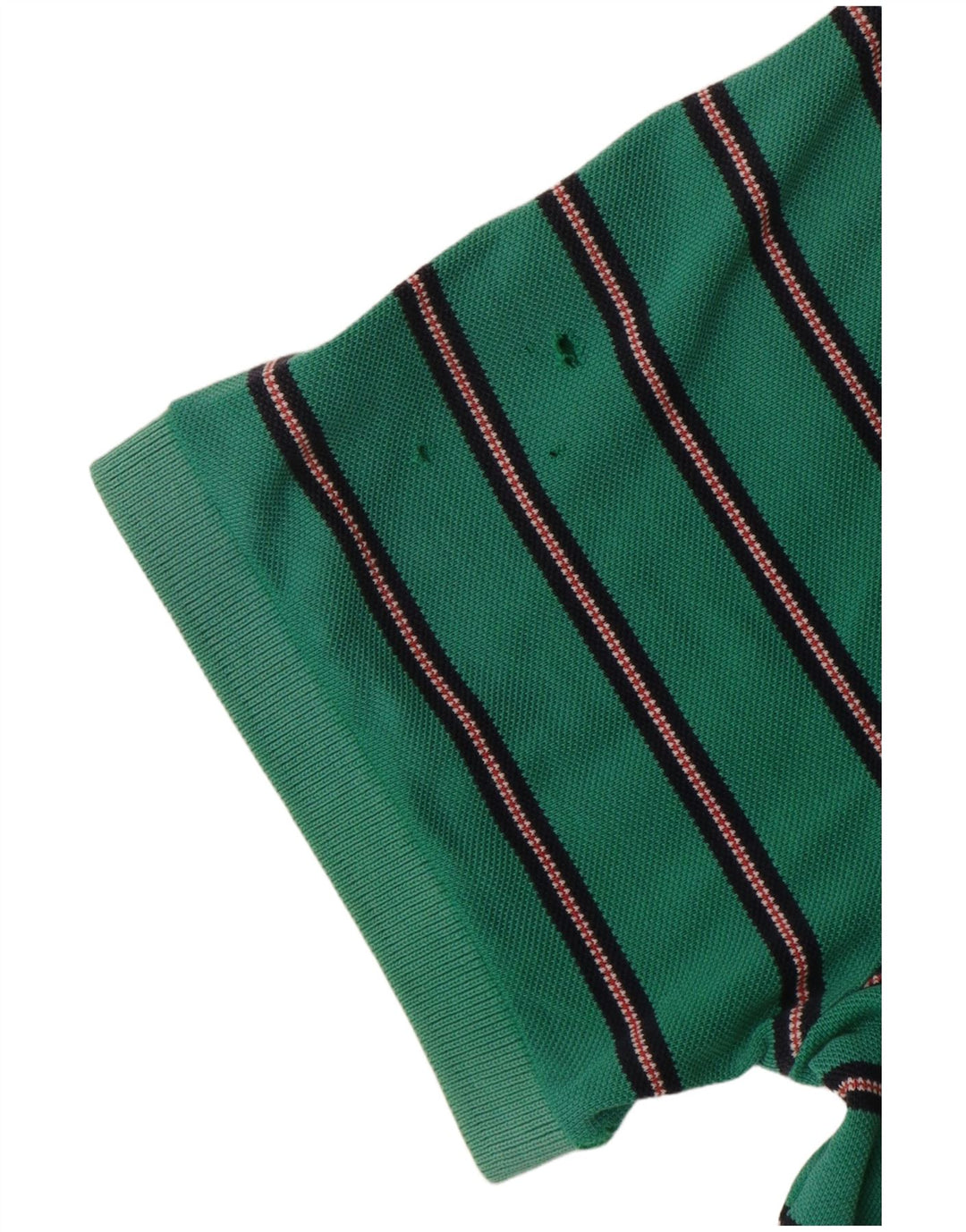 Fred Perry muška polo majica srednje zelene pruge, pamuk