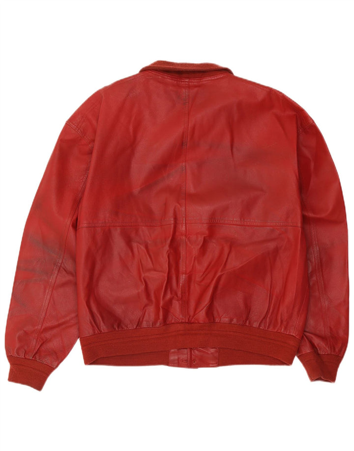 Conbipel muška kožna jakna IT 52 Large Red Leather