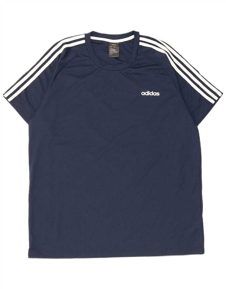 Adidas muška majica Climalite Top XL tamnoplavi poliester
