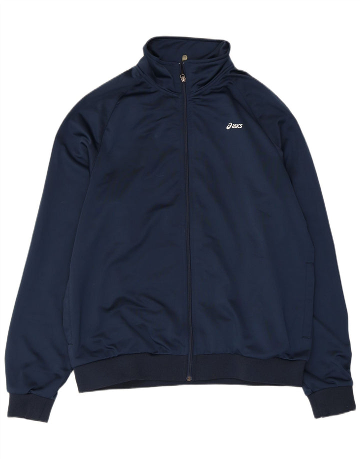 Asics ženska gornja jakna za trenirku UK 18 XL tamnoplavi poliester
