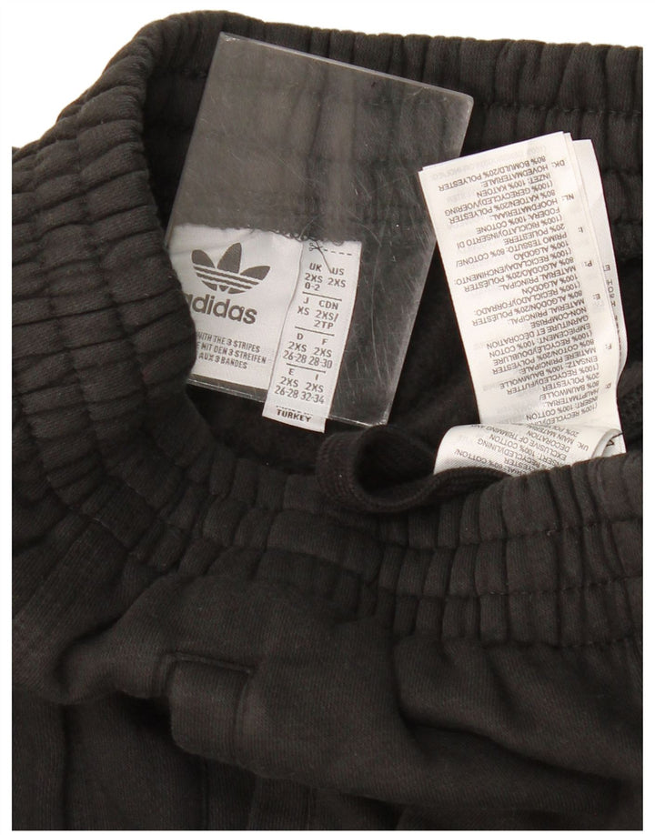 Adidas Ženska trenirka Hlače Joggers UK 0/2 2XS crni pamuk