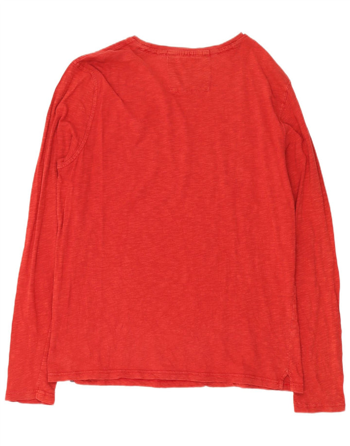 Napapijri muška majica Heritage dugih rukava 3XL crvena