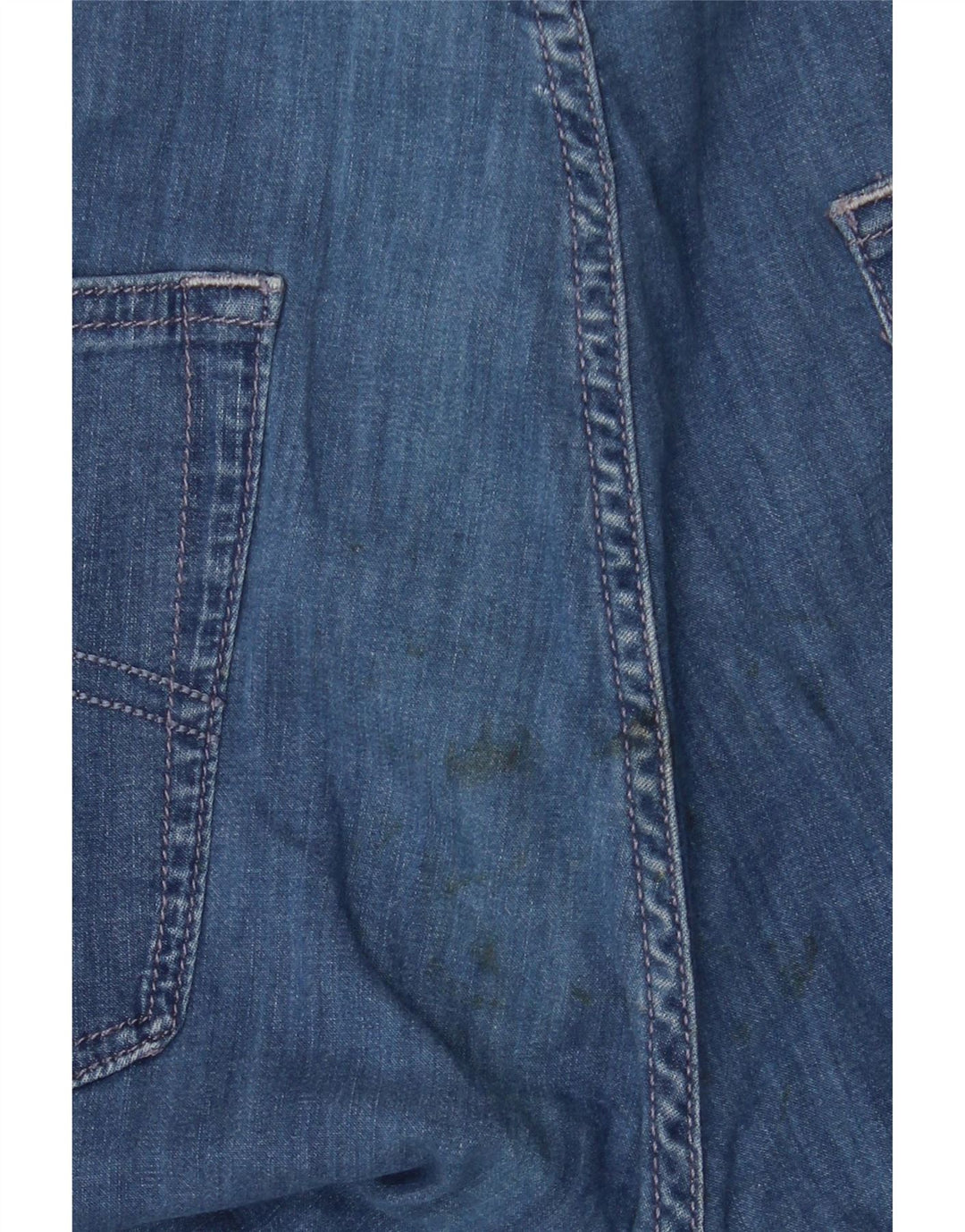 Paul & Shark muške rastezljive ravne traperice W38 L33 plavi pamuk