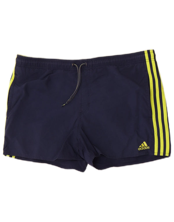 Adidas muške kratke hlače za kupanje srednje tamnoplave najlonske boje