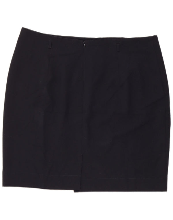 Marks & Spencer ženska pencil suknja UK 20 2XL W38 tamnoplavi poliester