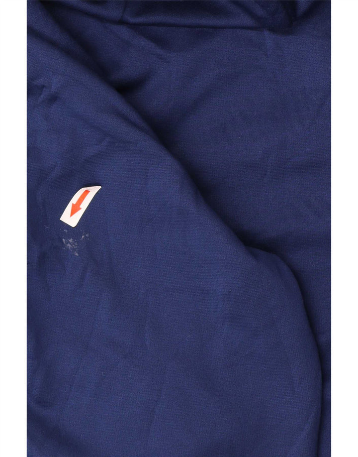 Mali muški pulover s kapuljačom Dri Fit i tamnoplavi poliester