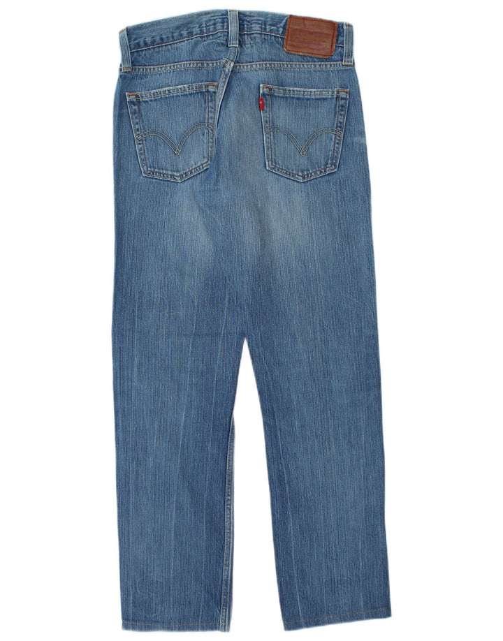 Levi's muške 514 ravne traperice W30 L30 plavi pamuk