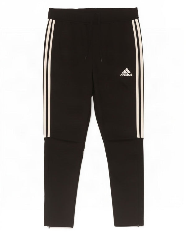 Adidas muške Aeroready hlače za trenirku, velike crne poliesterske hlače