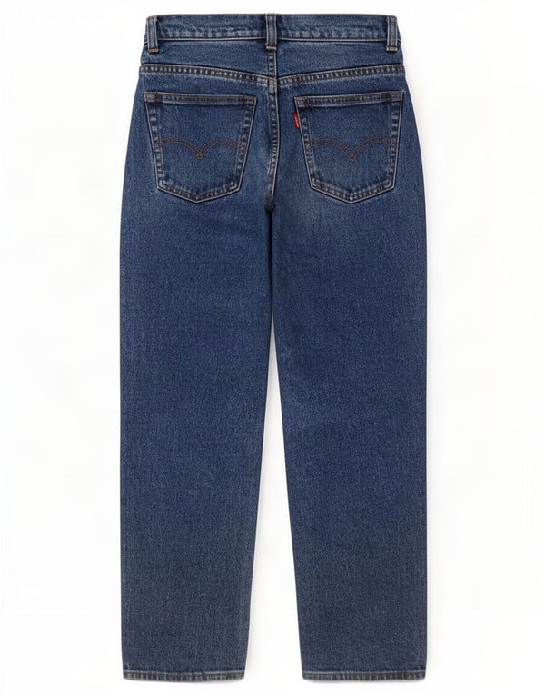 Levi's ženske ravne traperice W26 L27 plavi pamuk