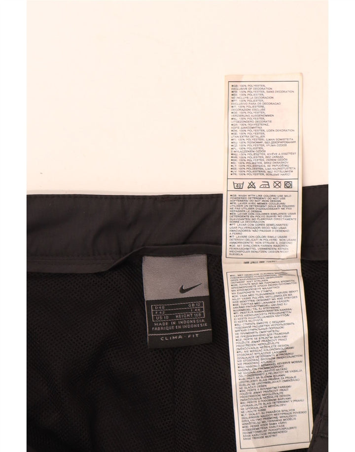 NIKE ženske hlače za trenirku UK 12 Srednje crni poliester