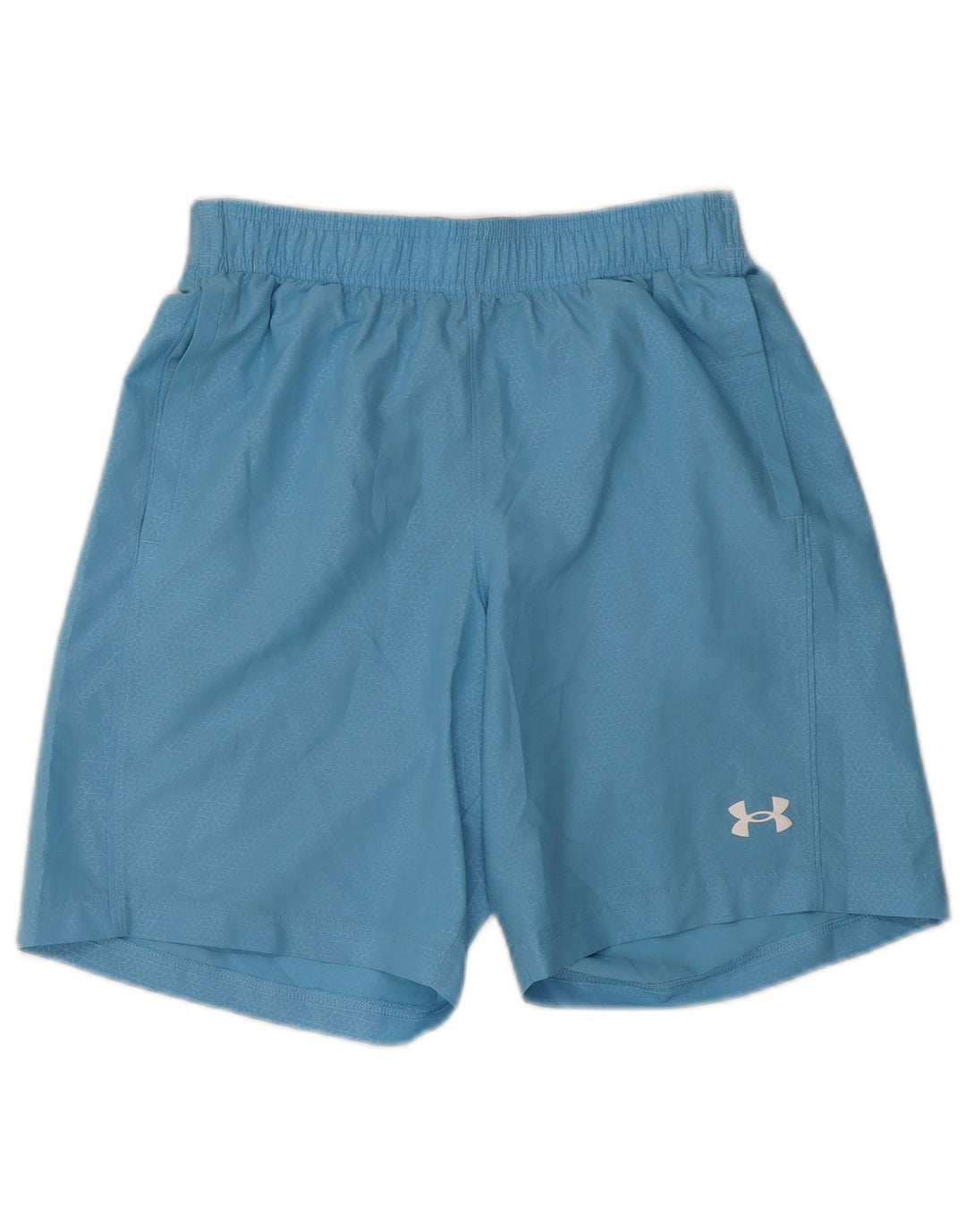 Under Armour muške kratke sportske hlače s grafičkim motivima male plave geometrijske poliesterske boje