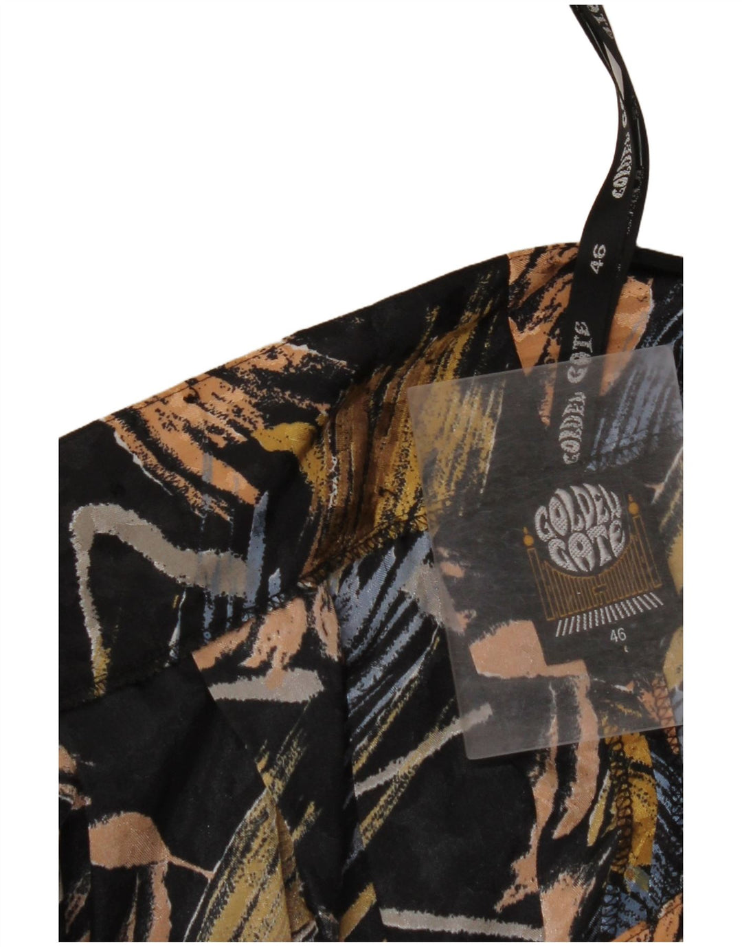 GOLDEN GATE Ženske skraćene hlače visokog struka EU 46 XL W34 L20 crne