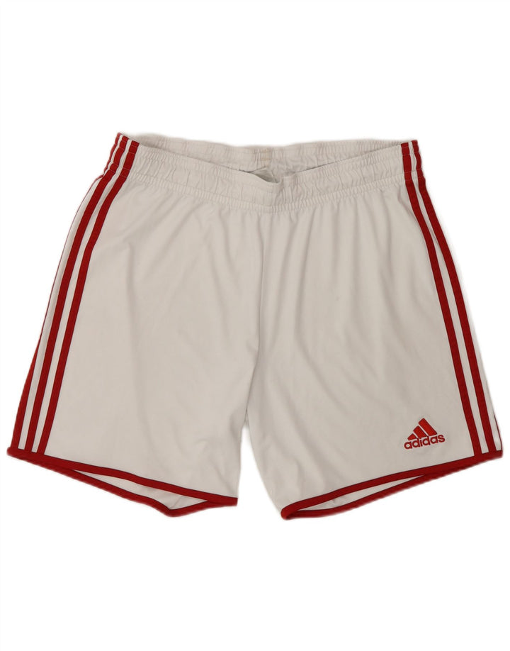 Adidas muške sportske kratke hlače Climalite veliki bijeli poliester
