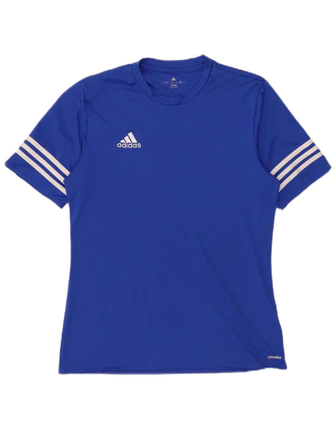 Adidas muška Climalite majica kratkih rukava Srednje plavi poliester