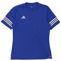Adidas muška Climalite majica kratkih rukava Srednje plavi poliester