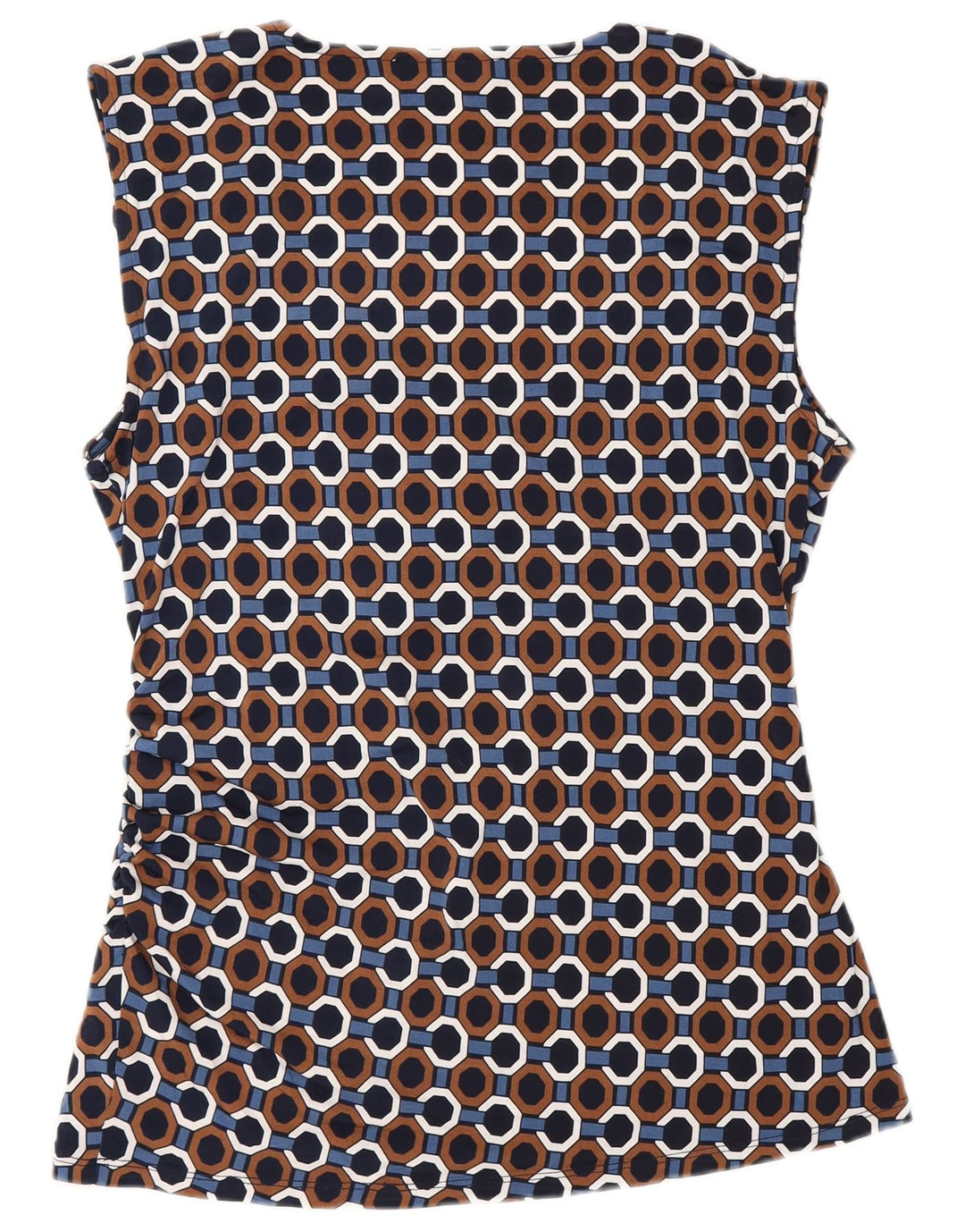 Michael Kors Top ženska bluza UK 14 velikih višebojnih geometrijskih oblika
