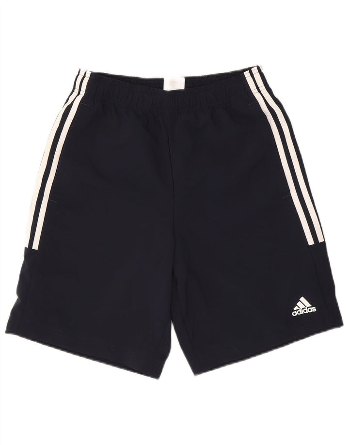 Adidas muške sportske kratke hlače male tamnoplave poliesterske boje