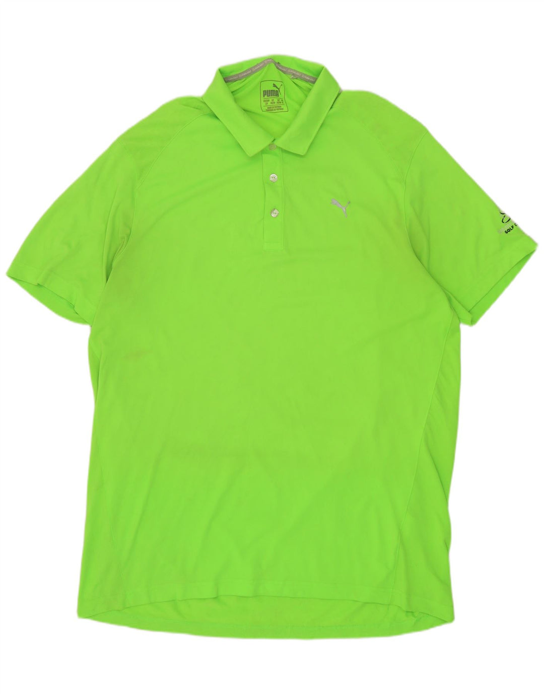 PUMA muška polo majica XL zeleni poliester