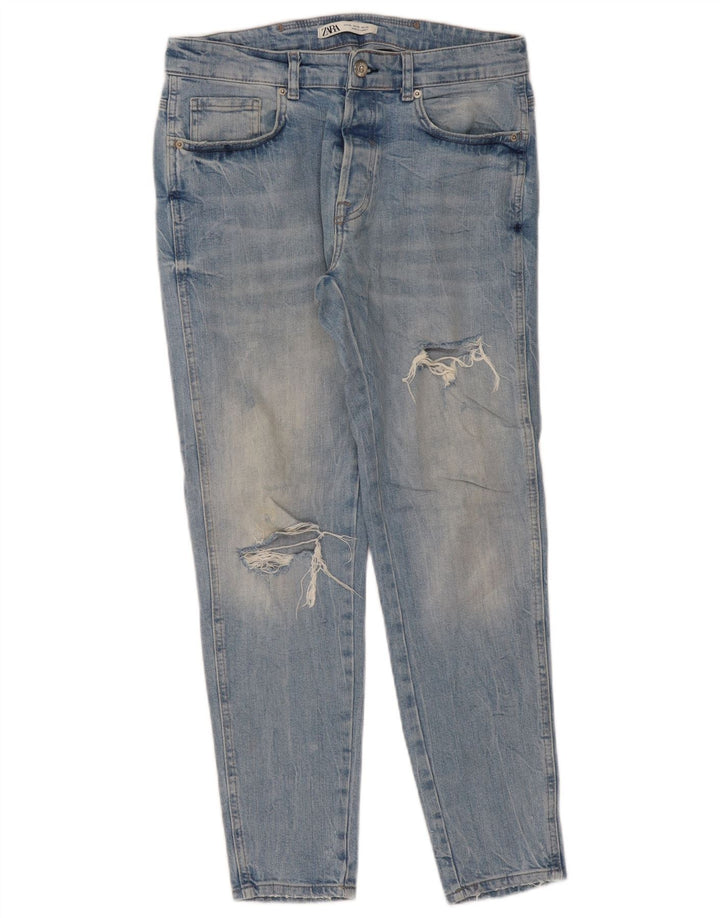 Zara muške uske traperice EU 42 Large W32 L29 plave