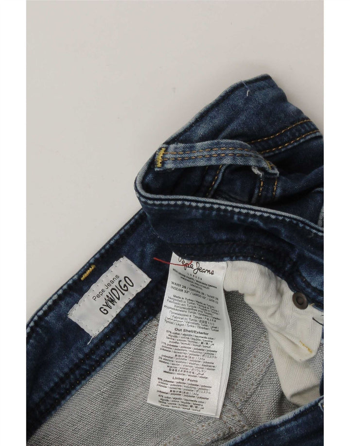 PEPE Jeans Ženske uske traperice W28 L28 Plavi pamuk