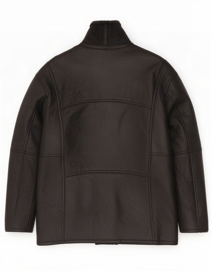 Vintage muška jakna s ovčicama IT 50 Large Black