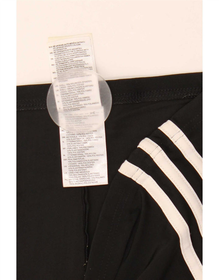Adidas ženske sportske kratke hlače UK 14 srednje crne najlonske boje