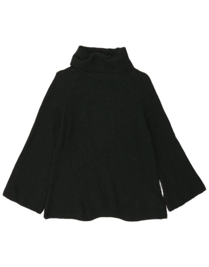 Massimo Dutti ženski pulover s rol izrezom UK 10 Mala zelena vunena