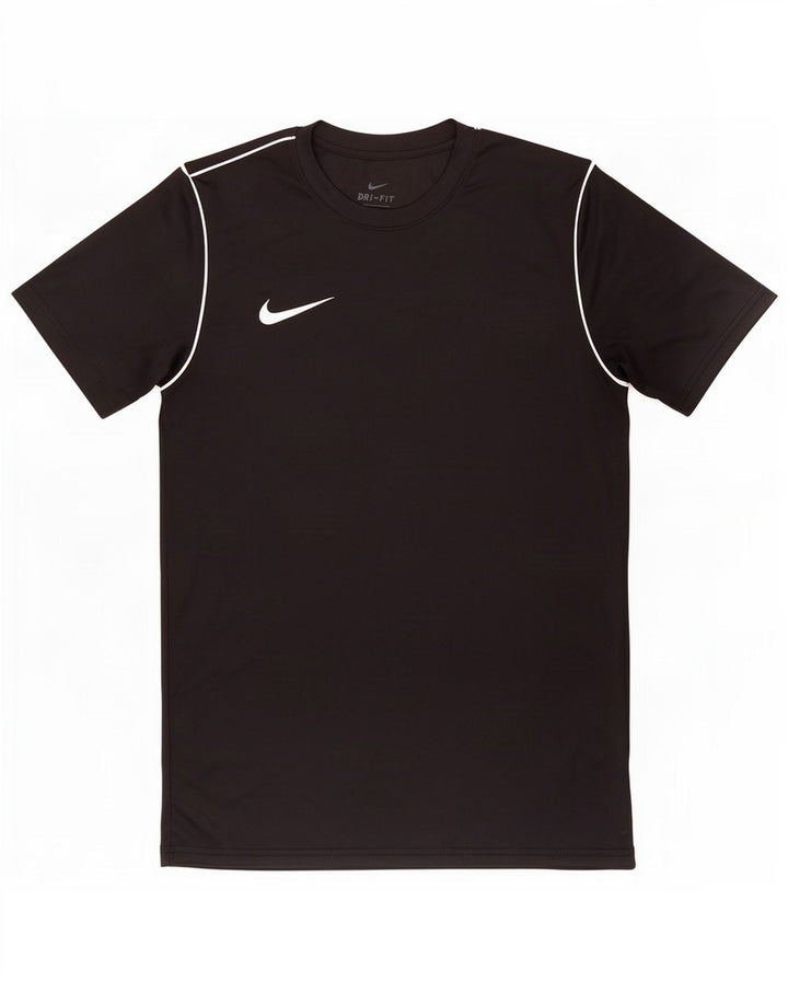 Nike Dri Fit majica kratkih rukava srednji crni poliester
