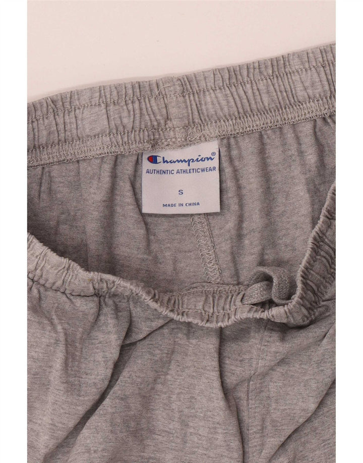Champion Mens Graphic Regular Sport Shorts Small Grey Pamuk