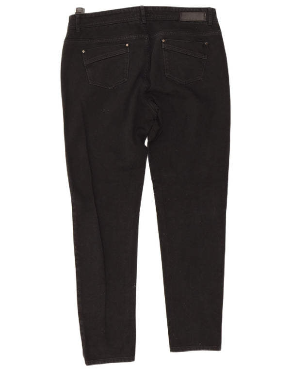 Marks & Spencer ženske autograph uske traperice UK 14 Large W32 L28 crne