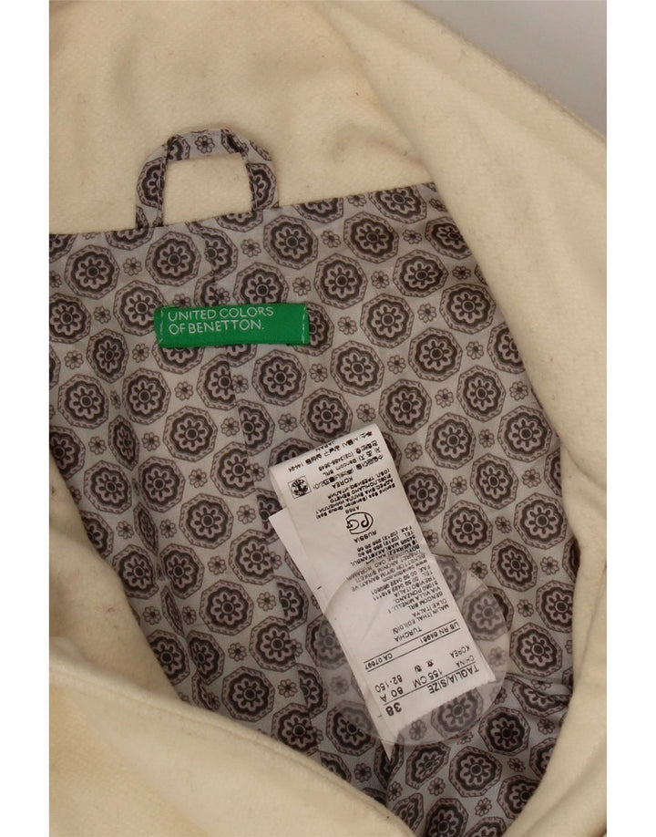 Benetton ženska bomber jakna IT 38 XS od bijele vune