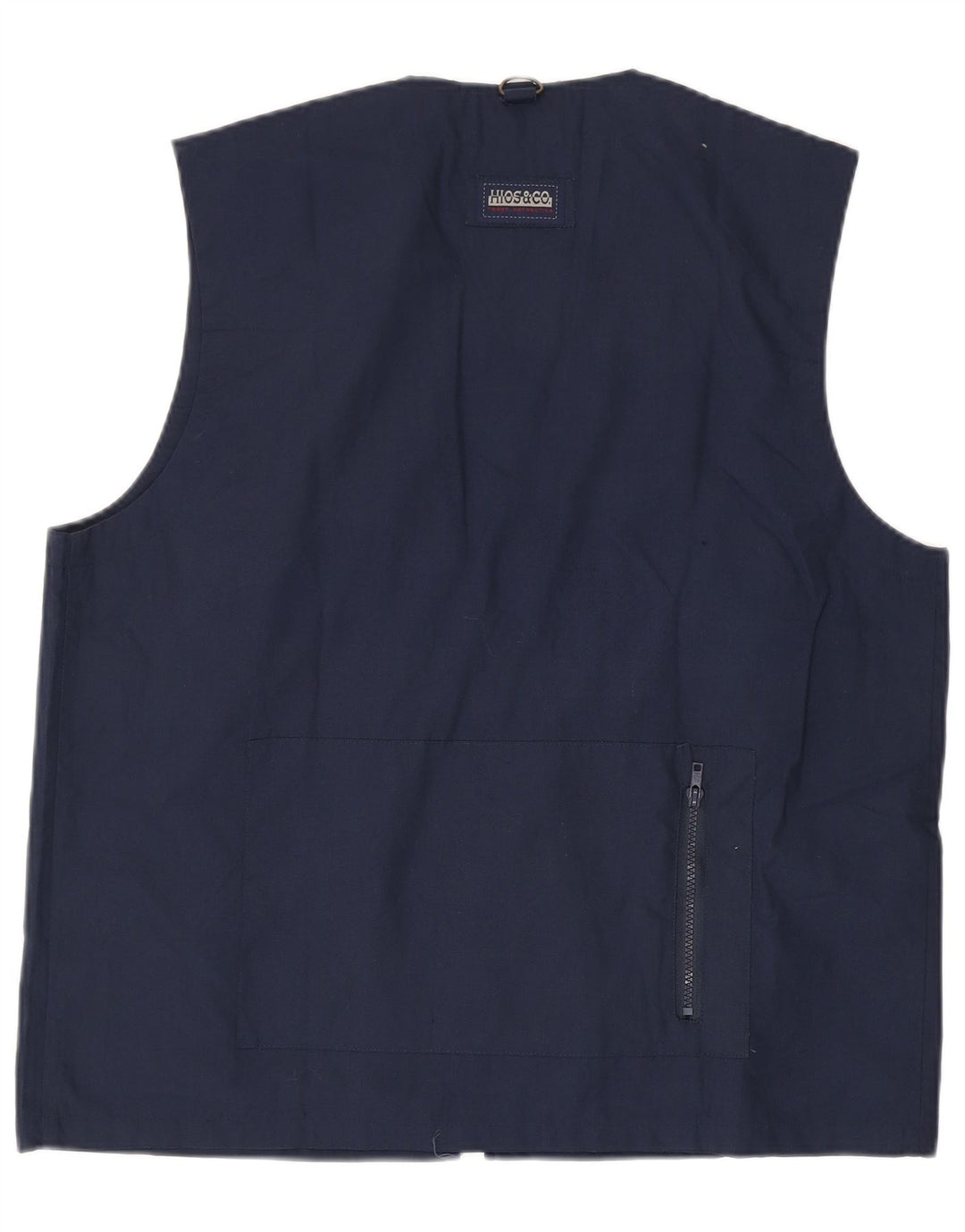 Vintage muška utility jakna UK 42 XL tamnoplavi poliester
