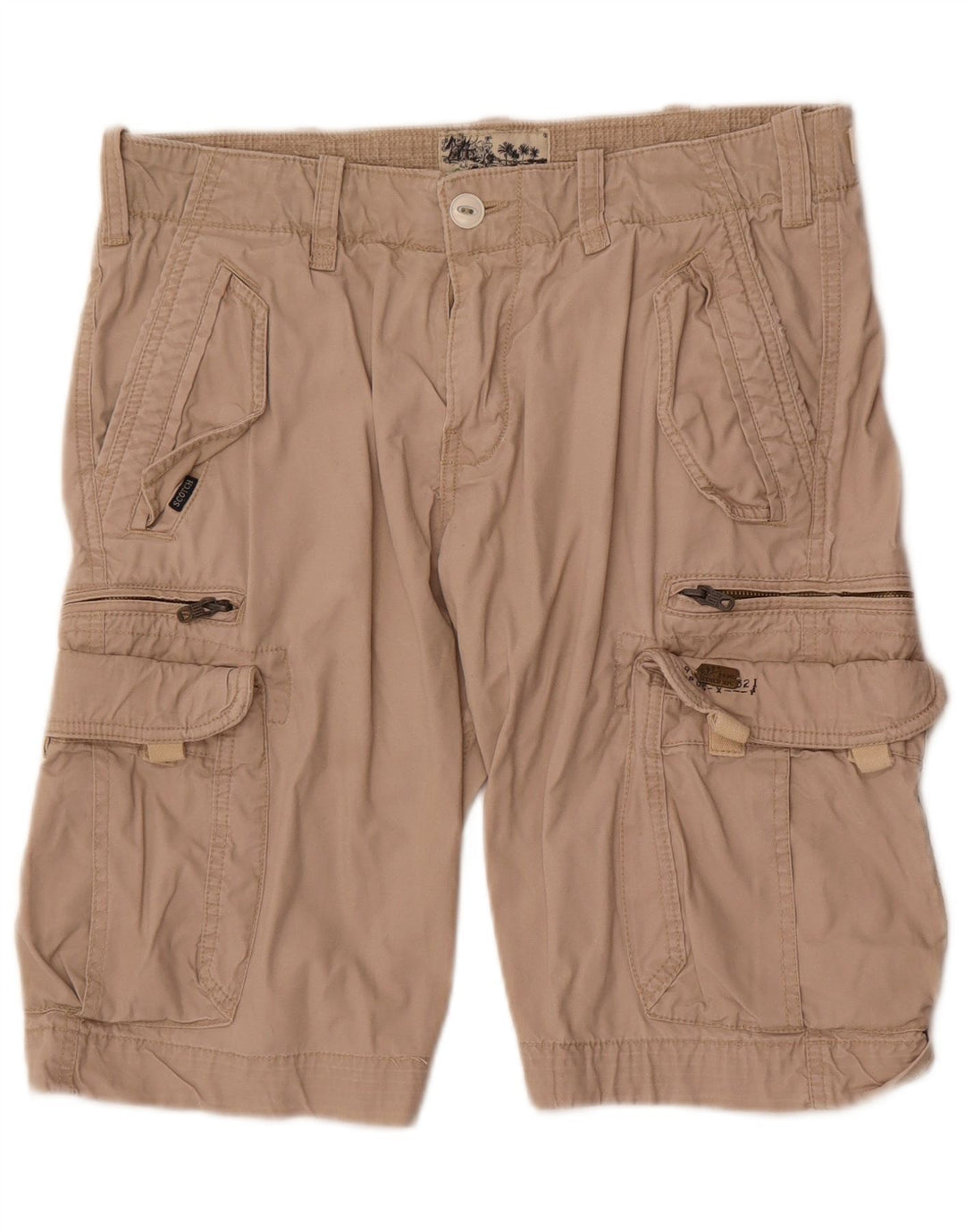 Scotch & Soda muške kargo kratke hlače W32 srednje bež pamuk