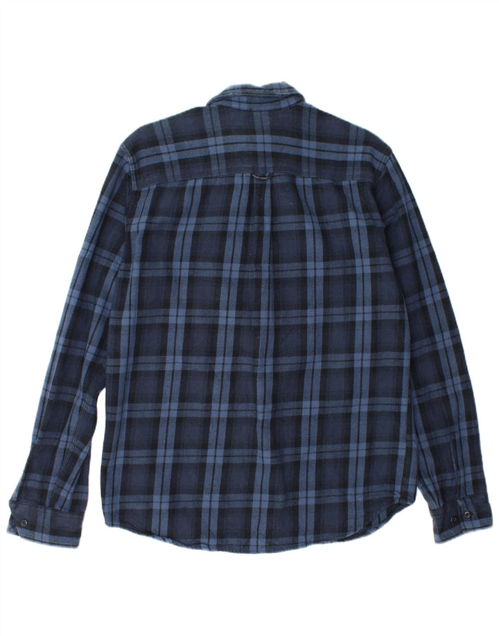 Jack & Jones muška flanelska košulja, veliki plavi karirani pamuk