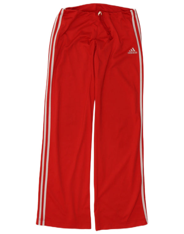 Adidas ženske hlače široke trenirke UK 12 srednje crvene sportske