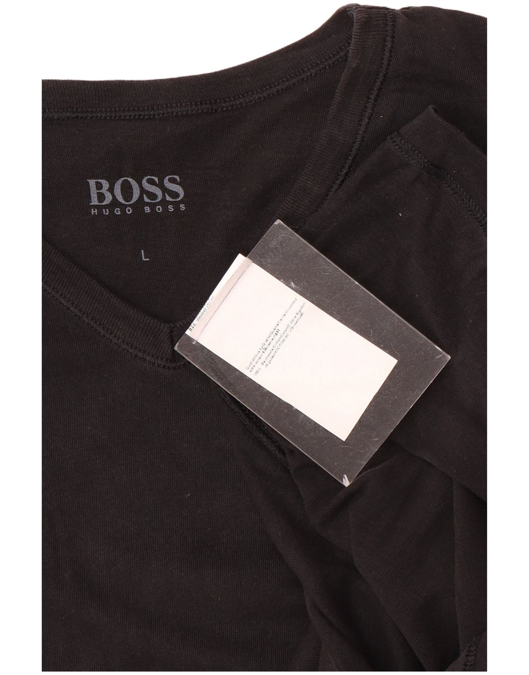 Hugo Boss Muška majica kratkih rukava Veliki crni pamuk