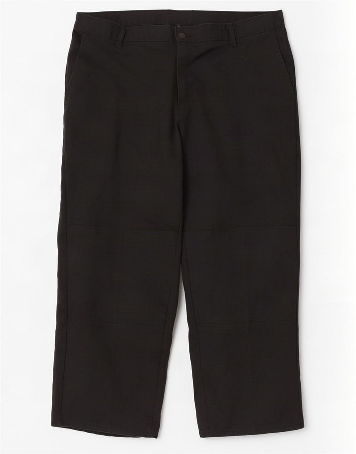 Dickies muške ravne kargo hlače W40 L30 crni poliester